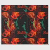 PAPIER CADEAU BASKETBALL (Plat)