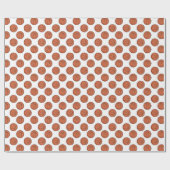 Papier Cadeau Basketball Pattern (Plat)