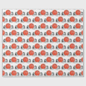 Papier Cadeau Baskets Bébés Avec Basket (Plat)