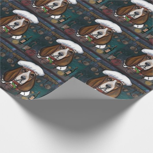 PAPIER CADEAU BASSET HOOK (Coin)