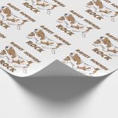 Papier Cadeau Basset hound (Coin)