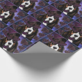 Papier Cadeau Basset Hound STEAMPUNK (Coin)