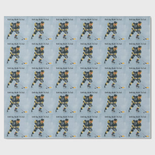 Papier Cadeau Bassin Anniversaire Sur Glace