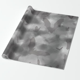 Papier Cadeau Bat gothique