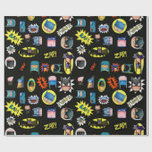 Papier Cadeau Bat Guy (Plat)