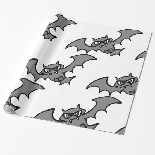Papier Cadeau Bat malin (Déroulé)