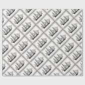 Papier Cadeau Bateau 1805 de victoire (Plat)