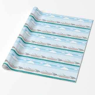 Papier Cadeau Bateau de croisière