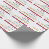 Papier Cadeau Bateau de croisière (Coin)