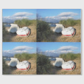 PAPIER CADEAU BATEAUX (Plat)