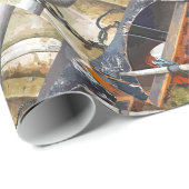 PAPIER CADEAU BATEAUX (Coin rond)