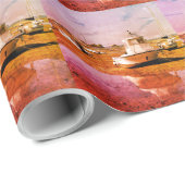 Papier Cadeau Bateaux à Casquette-Ferret en France (Coin rond)