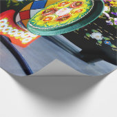 PAPIER CADEAU BATEAUX DE CANAL (Coin)