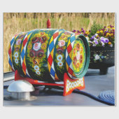 PAPIER CADEAU BATEAUX DE CANAL (Plat)