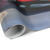 PAPIER CADEAU BATEAUX DE CANAL (Coin rond)