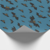 Papier Cadeau Bateaux volants Motif sans couture (Coin)