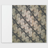 Papier Cadeau Batik papier enveloppant (Plat)