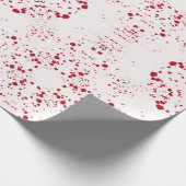 Papier Cadeau Batik Scatter© rouge (Coin)