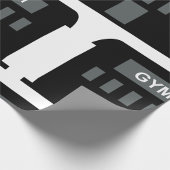 Papier Cadeau Bâtiment de gym