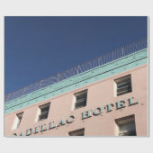 PAPIER CADEAU BÂTIMENT DE L'HÔTEL CADILLAC (Plat)