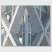 Papier Cadeau Bâtiment en béton gris en journée (Plat)