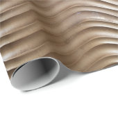 Papier Cadeau Bâtiment haut en béton blanc (Coin rond)