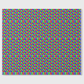 Papier Cadeau Bâtiments colorés Thunder_Cove 3D (Plat)