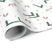 Papier Cadeau Bâtir en Fer (Coin rond)