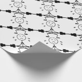 PAPIER CADEAU BÂTON FIGURE4 (Coin)