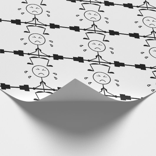 PAPIER CADEAU BÂTON FIGURE4 (Coin)