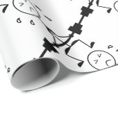 PAPIER CADEAU BÂTON FIGURE4 (Coin rond)