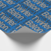 Papier Cadeau Baton Twirler Extraordinaire (Coin)