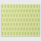 Papier Cadeau Bâtonnet de glace au citron (Plat)