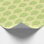 Papier Cadeau Bâtonnet de glace au citron (Coin)