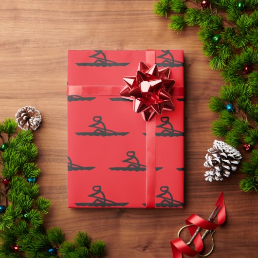 Papier Cadeau Bâtonnet de rameur (Cadeau de vacances)