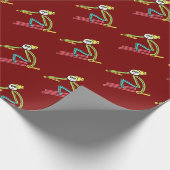 Papier Cadeau Bâtonnet de ski (Coin)