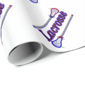 Papier Cadeau Bâtons de crosse (Coin rond)