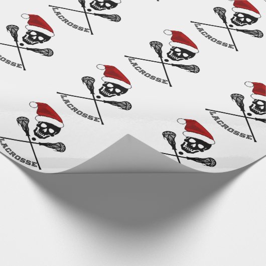 Papier Cadeau Bâtons de crosse de Noël (Coin)