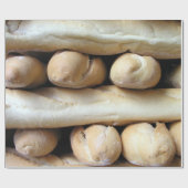 Papier Cadeau Batons de pain (Plat)