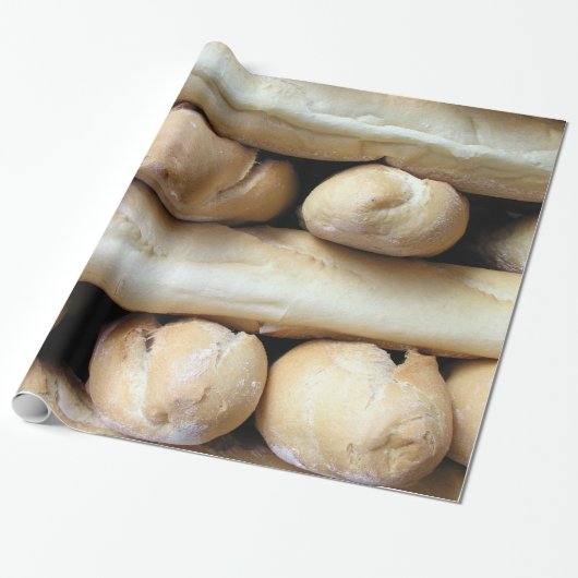 Papier Cadeau Batons de pain (Déroulé)