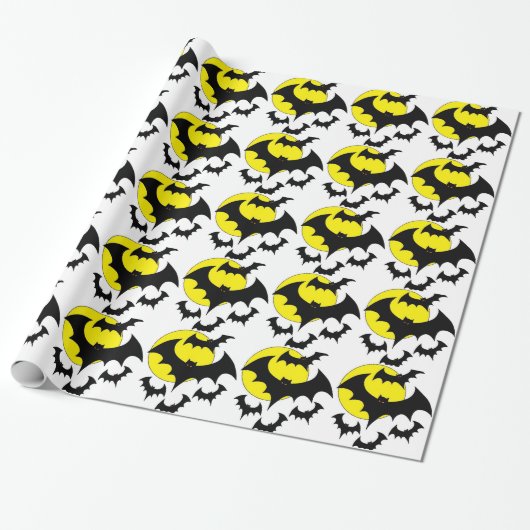 PAPIER CADEAU BATS (Déroulé)