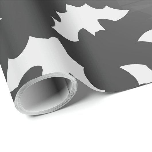 Papier Cadeau Bats (Coin rond)