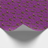 Papier Cadeau Bats et miettes à biscuits (Coin)