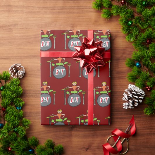 Papier Cadeau Battage (Cadeau de vacances)