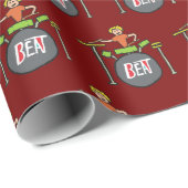 Papier Cadeau Battage (Coin rond)