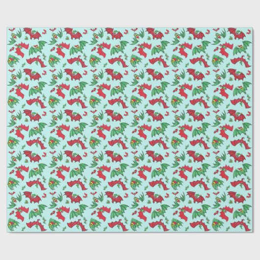 Papier Cadeau BATTES DANS DES CASQUETTES en papier d'enveloppe (Plat)