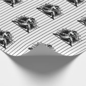 Papier Cadeau Batteur de baseball Anniversaire Papier d'envelopp (Coin)