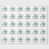 Papier Cadeau Battez-juste le (Plat)