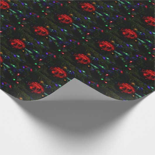 Papier Cadeau Bauble de Noël (Coin)