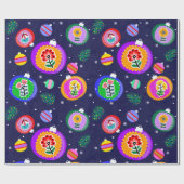 Papier Cadeau Bauble Galore (Plat)